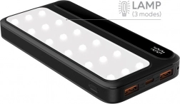 Powerbank Rebeltec P10 LCD med LED-lampe og Power Delivery 22,5W