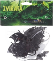 Flagermus og rotter – plastdyr i pose