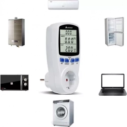 Digital wattmeter – energimåler til stikkontakt
