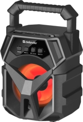 bluetooth-højttaler defender g98 5 w med fm, usb, microsd, aux og led-belysning