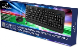 Gaming-sæt Esperanza Titanu Tastatur og Mus