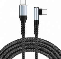 USB-C-kabel iBOX med vinklet stik 100W