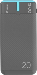 Powerbank Tracer EnerGen 20000 mAh med hurtigopladning PD 20 W og QC 3.0