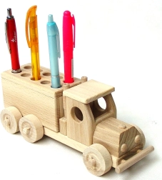 Ceeda Cavity træblyantholder – lastbil