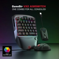 GameSir VX2 AimSwitch Combo gamingtastatur og -mus