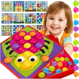 Mosaik Montessori-mosaik med knapper ISO TRADE