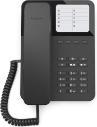 Gigaset Desk 400 telefon sort