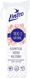 Linteo kosmetiske vatrondeller 100 stk