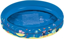 Oppustelig børnepool PEPPA PIG med blød bund 74 × 18 cm