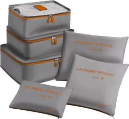 Sæt rejseorganisatorer til kuffert - 6 stykker