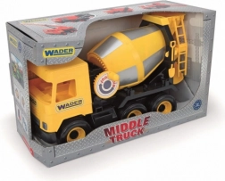 Gul Betonblander Legetøjslastbil Middle Truck