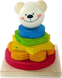 Stablet farveform – bjørnen Timi