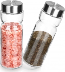Glas salt- og peberstrøer 170 ml, sæt med 2 stk VILDE