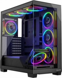 Computerkabinet Volcano Stellar ARGB Midi