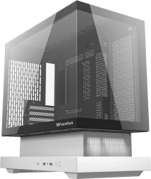Computer kabinet Darkflash F1 hvid med 6 ARGB blæsere