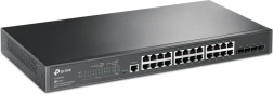 Gigabit-switch 24× RJ45 og 4× SFP SG3428
