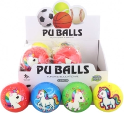 Blød bold med enhjørning 10 cm