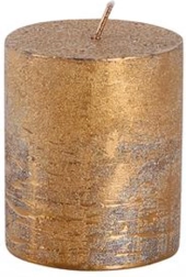 Rustik cylinderlys PROVENCE kobber 6 × 7 cm