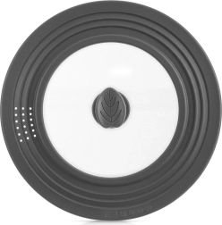 Universalt glaslåg i silikone 24/26/28 cm