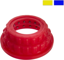 Justerbart henkogningshoved 83/68 mm med kugler, blandede farver