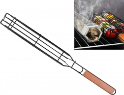 Lukket grillkurv 49 cm med non-stick belægning