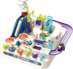 Woopie interaktivt bil-forhindringsbanesæt Bykøretøjer