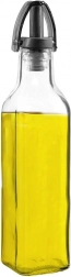 Glasflaske til olie og eddike med dispenser 250 ml