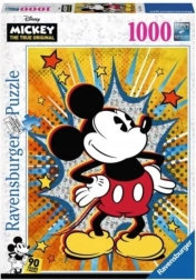 Ravensburger puslespil Retro Mickey 1000 brikker