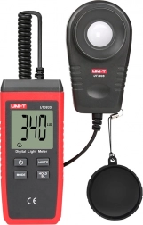 Lysmåler UNI‑T UT383S digital luxmeter med separat probe