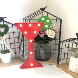 Dekorativt LED-lys til vin