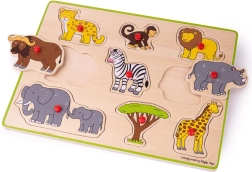 Indsættende puslespil Safari