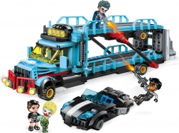 Qman Police Battle Force lastbilrøveri byggesæt