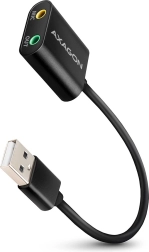 Ekstern lydkort USB 2.0 48kHz/16-bit stereo Axagon
