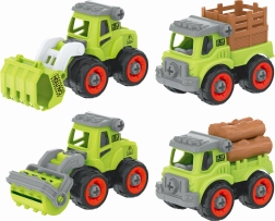 Sammenskruelige landbrugsbiler 4 stk
