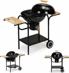 Havgrill til trækul med låg og hylder MultiGarden