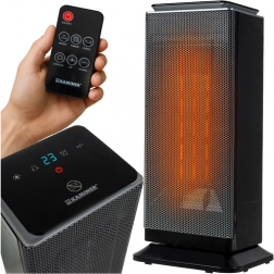 Elektrisk keramisk varmeblæser KAMINER Lumni 2.0 PTC 2000 W med fjernbetjening