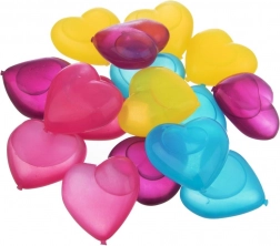 Sæt med 20 genanvendelige køleklodser formet som hjerter