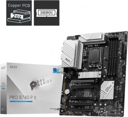 MSI PRO B760-P II – ATX bundkort med LGA 1700, DDR5, HDMI/DP