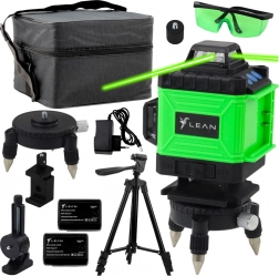 Laser vaterpas 4D 16 linjer med grønt lys