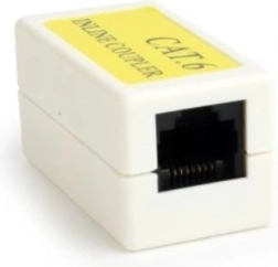 LAN-konnektor RJ-45 Cat. 6 hvid