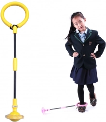 Sammenklappeligt sjippetov / fodring - gul