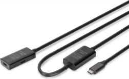 Aktivt forlængerkabel USB-C - USB-C, USB 3.2 Gen1, 10m