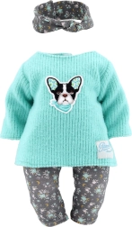 Petitcollin outfit Gipsy til dukke 36 cm