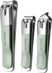 Luksus manicure-sæt 4 værktøjer i etui