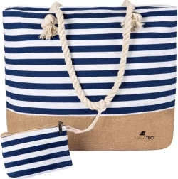 Stor strand- og picnictaske i marine-stil Malatec