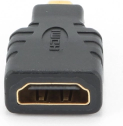 HDMI-adapter (hun) til Micro‑HDMI (han) med forgyldte kontakter