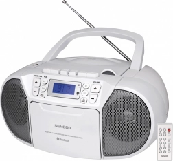 Radiomagnetofon med CD, MP3, USB og Bluetooth