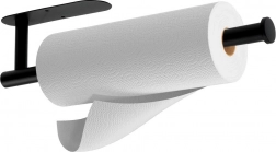 Vægholder til papirhåndklæder i rustfrit stål, sort