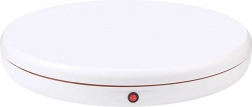 Roterende fotostativ 45 cm hvid