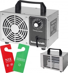 Ozongenerator med timer 60 g/t, luftrenser 120 W